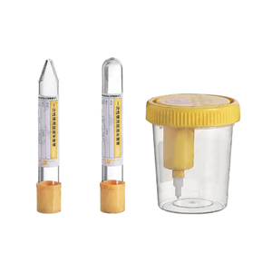 Urine container with transfer devices 尿液标本采集器
